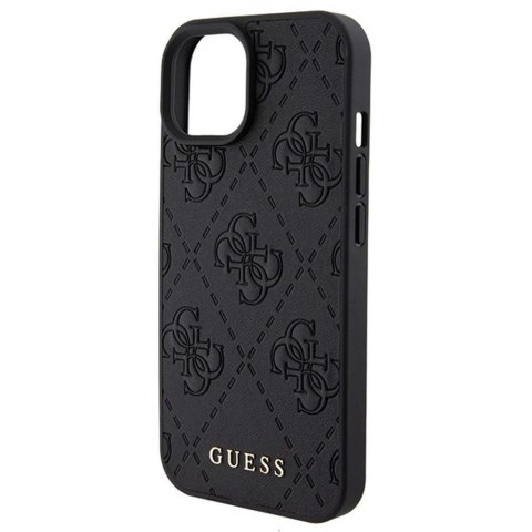 Guess Oryginalne Etui GUESS Hardcase GUHCP15SP4EPMK do iPhone 15 (Quilted 4G Classic / czarny) Guess Oryginalne Etui GUESS Hardcase GUHCP15SP4EPMK do iPhone 15 (Quilted 4G Classic / czarny)