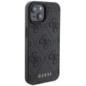 Guess Oryginalne Etui GUESS Hardcase GUHCP15SP4EPMK do iPhone 15 (Quilted 4G Classic / czarny)