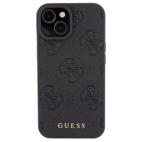 Guess Oryginalne Etui GUESS Hardcase GUHCP15SP4EPMK do iPhone 15 (Quilted 4G Classic / czarny) Guess Oryginalne Etui GUESS Hardcase GUHCP15SP4EPMK do iPhone 15 (Quilted 4G Classic / czarny)