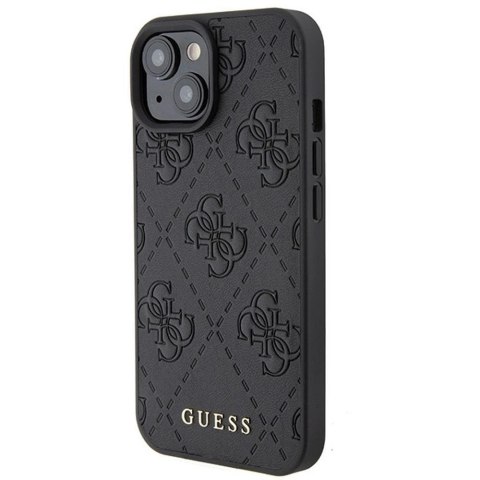 Guess Oryginalne Etui GUESS Hardcase GUHCP15SP4EPMK do iPhone 15 (Quilted 4G Classic / czarny) Guess Oryginalne Etui GUESS Hardcase GUHCP15SP4EPMK do iPhone 15 (Quilted 4G Classic / czarny)