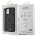 Guess Oryginalne Etui GUESS Hardcase GUHCP15SP4EPMK do iPhone 15 (Quilted 4G Classic / czarny)