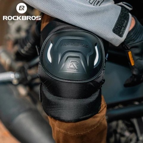 RockBros Ochraniacze na kolana Rockbros 19230003001 - czarne RockBros Ochraniacze na kolana Rockbros 19230003001 - czarne