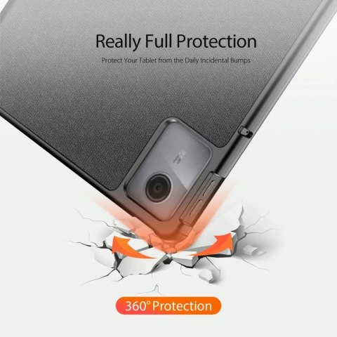 Dux Ducis Etui Dux Ducis Domo z klapką i smart sleep do Lenovo Tab K11E / M11 - czarne Dux Ducis Etui Dux Ducis Domo z klapką i smart sleep do Lenovo Tab K11E / M11 - czarne