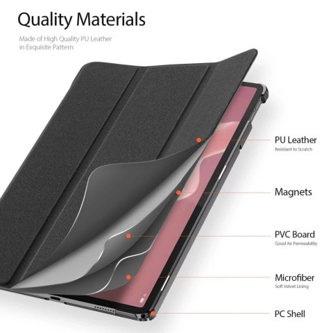 Dux Ducis Etui Dux Ducis Domo z klapką i smart sleep do Lenovo Tab K11E / M11 - czarne Dux Ducis Etui Dux Ducis Domo z klapką i smart sleep do Lenovo Tab K11E / M11 - czarne
