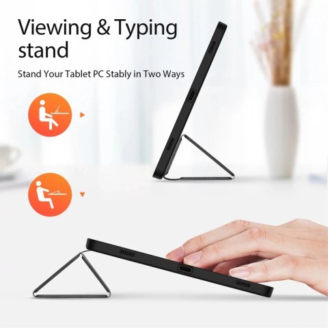 Dux Ducis Etui Dux Ducis Domo z klapką i smart sleep na Samsung Galaxy Tab S9 - czarne Dux Ducis Etui Dux Ducis Domo z klapką i smart sleep na Samsung Galaxy Tab S9 - czarne