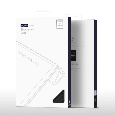 Dux Ducis Etui Dux Ducis Domo z klapką i smart sleep na Samsung Galaxy Tab S9 - czarne Dux Ducis Etui Dux Ducis Domo z klapką i smart sleep na Samsung Galaxy Tab S9 - czarne