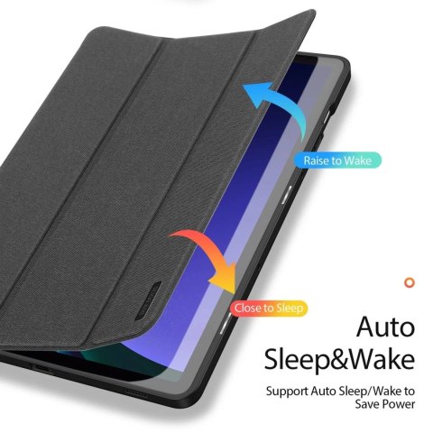 Dux Ducis Etui Dux Ducis Domo z klapką i smart sleep na Samsung Galaxy Tab S9 - czarne Dux Ducis Etui Dux Ducis Domo z klapką i smart sleep na Samsung Galaxy Tab S9 - czarne