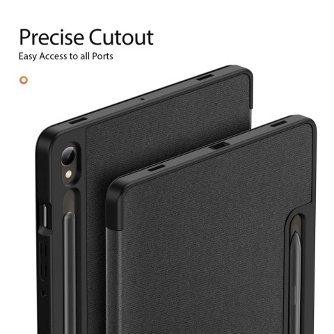 Dux Ducis Etui Dux Ducis Domo z klapką i smart sleep na Samsung Galaxy Tab S9 - czarne Dux Ducis Etui Dux Ducis Domo z klapką i smart sleep na Samsung Galaxy Tab S9 - czarne