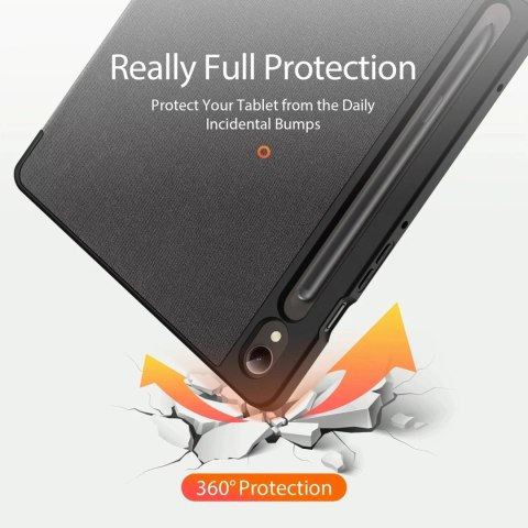 Dux Ducis Etui Dux Ducis Domo z klapką i smart sleep na Samsung Galaxy Tab S9 - czarne Dux Ducis Etui Dux Ducis Domo z klapką i smart sleep na Samsung Galaxy Tab S9 - czarne