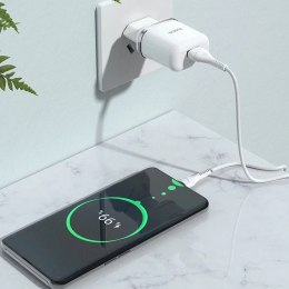 Hoco Ładowarka sieciowa HOCO USB A QC3.0 3A 18W N3 biała
