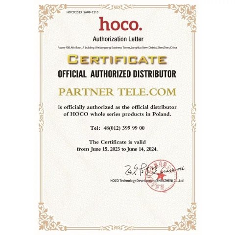 Hoco Ładowarka sieciowa HOCO USB A QC3.0 3A 18W N3 biała Hoco Ładowarka sieciowa HOCO USB A QC3.0 3A 18W N3 biała
