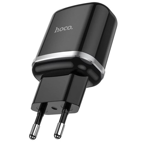 Hoco Ładowarka sieciowa HOCO USB A QC3.0 3A 18W N3 czarna Hoco Ładowarka sieciowa HOCO USB A QC3.0 3A 18W N3 czarna
