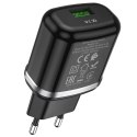 Hoco Ładowarka sieciowa HOCO USB A QC3.0 3A 18W N3 czarna