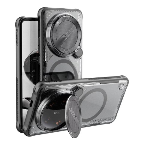 Nillkin Etui Nillkin Iceblade Prop do Xiaomi 14 Mi Ultra z modułem magnetycznym - czarne Nillkin Etui Nillkin Iceblade Prop do Xiaomi 14 Mi Ultra z modułem magnetycznym - czarne