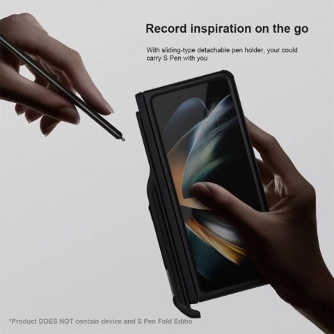 Nillkin Etui Nillkin Super Frosted Shield Fold na Samsung Galaxy Z Fold 5 - czarne Nillkin Etui Nillkin Super Frosted Shield Fold na Samsung Galaxy Z Fold 5 - czarne