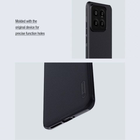 Nillkin Etui Nillkin Super Frosted Shield Pro Magnetic Case do Xiaomi 14 Pro - czarne Nillkin Etui Nillkin Super Frosted Shield Pro Magnetic Case do Xiaomi 14 Pro - czarne
