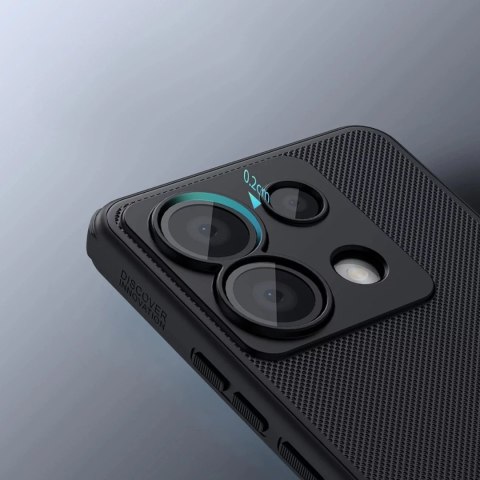Nillkin Etui Nillkin Super Frosted Shield Pro do Xiaomi Redmi Note 13 Pro 5G / Poco X6 5G - czarne Nillkin Etui Nillkin Super Frosted Shield Pro do Xiaomi Redmi Note 13 Pro 5G / Poco X6 5G - czarne