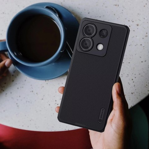 Nillkin Etui Nillkin Super Frosted Shield Pro do Xiaomi Redmi Note 13 Pro 5G / Poco X6 5G - czarne Nillkin Etui Nillkin Super Frosted Shield Pro do Xiaomi Redmi Note 13 Pro 5G / Poco X6 5G - czarne