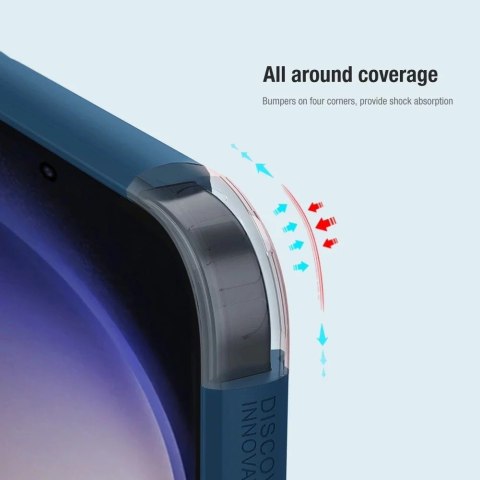 Nillkin Etui Nillkin Super Frosted Shield Pro pancerne do Samsung Galaxy S24 Ultra - czarne Nillkin Etui Nillkin Super Frosted Shield Pro pancerne do Samsung Galaxy S24 Ultra - czarne