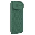 Nillkin Pancerne etui Nillkin CamShield Pro Magnetic Case do iPhone 15 z osłoną na aparat - zielony