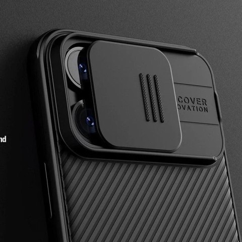 Nillkin Pancerne etui Nillkin CamShield Pro Magnetic Case do iPhone 15 z osłoną na aparat - zielony Nillkin Pancerne etui Nillkin CamShield Pro Magnetic Case do iPhone 15 z osłoną na aparat - zielony