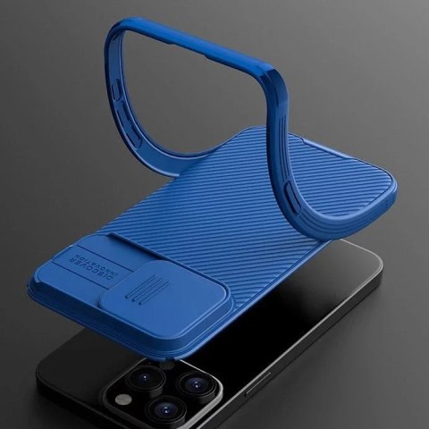 Nillkin Pancerne etui Nillkin CamShield Pro Magnetic Case do iPhone 15 z osłoną na aparat - zielony Nillkin Pancerne etui Nillkin CamShield Pro Magnetic Case do iPhone 15 z osłoną na aparat - zielony