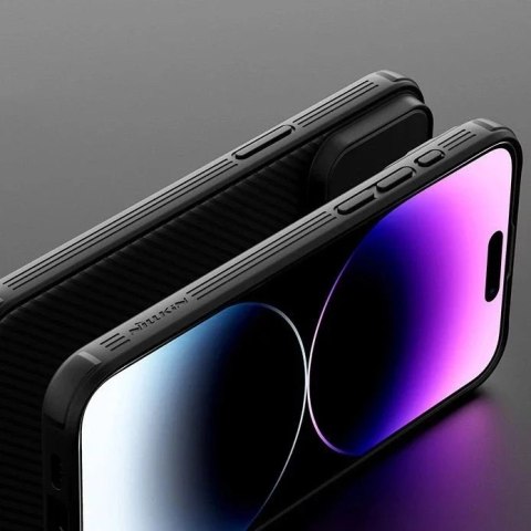 Nillkin Pancerne etui Nillkin CamShield Pro Magnetic Case do iPhone 15 z osłoną na aparat - zielony Nillkin Pancerne etui Nillkin CamShield Pro Magnetic Case do iPhone 15 z osłoną na aparat - zielony