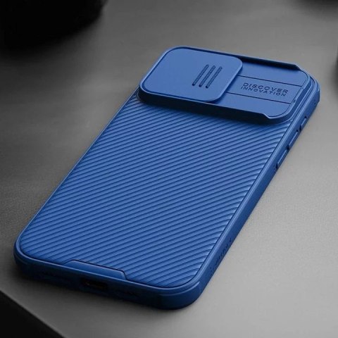 Nillkin Pancerne etui Nillkin CamShield Pro Magnetic Case do iPhone 15 z osłoną na aparat - zielony Nillkin Pancerne etui Nillkin CamShield Pro Magnetic Case do iPhone 15 z osłoną na aparat - zielony