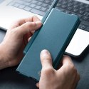 Nillkin Skórzane etui z klapką i osłoną aparatu do Samsung Galaxy Z Fold 5 Nillkin Qin Leather Pro - czarne