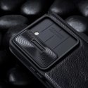 Nillkin Skórzane etui z klapką i osłoną aparatu do Samsung Galaxy Z Fold 5 Nillkin Qin Leather Pro - czarne