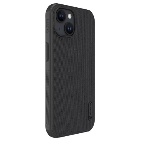 Nillkin Wzmocnione etui Nillkin Super Frosted Shield Pro do iPhone 15 - czarne Nillkin Wzmocnione etui Nillkin Super Frosted Shield Pro do iPhone 15 - czarne