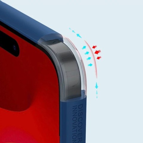Nillkin Wzmocnione etui Nillkin Super Frosted Shield Pro do iPhone 15 - czarne Nillkin Wzmocnione etui Nillkin Super Frosted Shield Pro do iPhone 15 - czarne