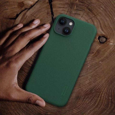 Nillkin Wzmocnione etui Nillkin Super Frosted Shield Pro do iPhone 15 - czarne Nillkin Wzmocnione etui Nillkin Super Frosted Shield Pro do iPhone 15 - czarne
