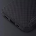 Nillkin Wzmocnione etui Nillkin Super Frosted Shield Pro do iPhone 15 - czarne