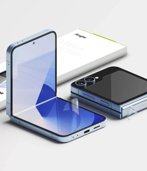 Ringke Zestaw Ochronny Ringke 3-In-1 Protector 2-Set Galaxy Z Flip 6 Clear Ringke Zestaw Ochronny Ringke 3-In-1 Protector 2-Set Galaxy Z Flip 6 Clear