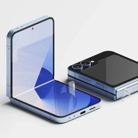 Ringke Zestaw Ochronny Ringke 3-In-1 Protector 2-Set Galaxy Z Flip 6 Clear Ringke Zestaw Ochronny Ringke 3-In-1 Protector 2-Set Galaxy Z Flip 6 Clear
