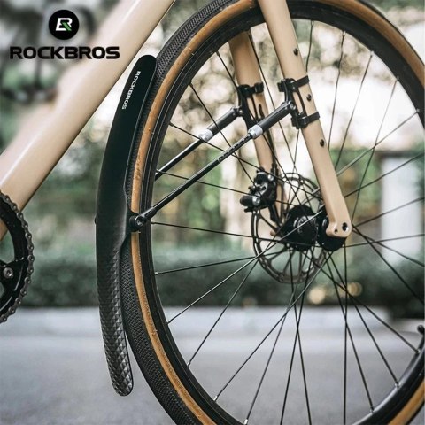 RockBros Błotnik rowerowy Rockbros 28210007001 uniwersalny z regulacją - czarny RockBros Błotnik rowerowy Rockbros 28210007001 uniwersalny z regulacją - czarny