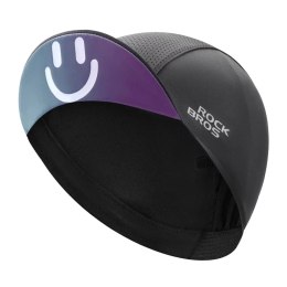 RockBros Czapka kolarska Rockbros 18230005001 z daszkiem - czarna