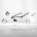RockBros Okulary rowerowe Rockbros 10175 fotochromowe UV400 - czarne