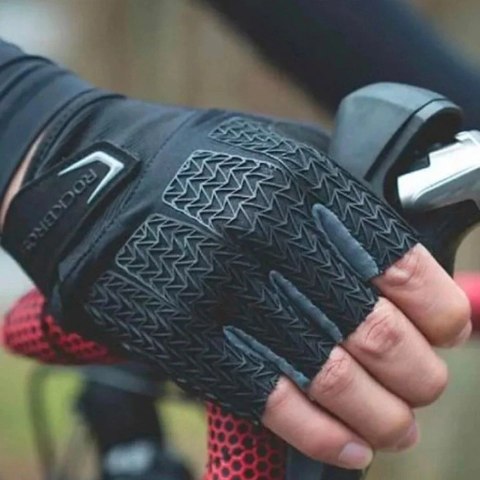 RockBros Rękawiczki rowerowe Rockbros S169BGR XL z wkładkami żelowymi - szare RockBros Rękawiczki rowerowe Rockbros S169BGR XL z wkładkami żelowymi - szare