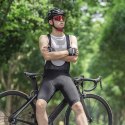 RockBros Spodenki rowerowe Rockbros RK20024XL krótkie na szelkach z wkładką XXXXL - czarne