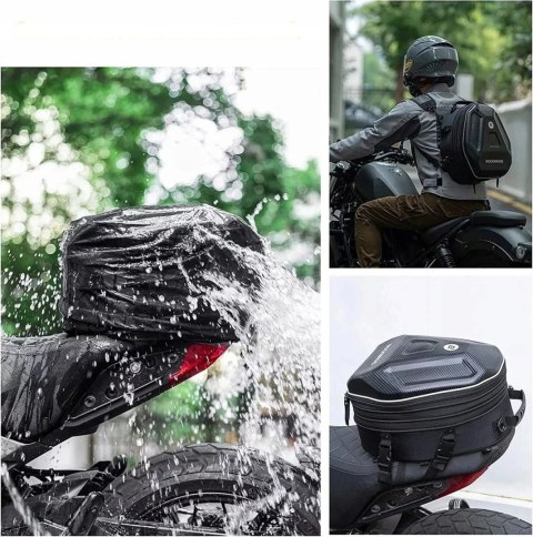RockBros Torba Rockbros 30140026001 motocyklowa na bak 35 l - czarna RockBros Torba Rockbros 30140026001 motocyklowa na bak 35 l - czarna