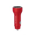 Somostel Ładowarka samochodowa Somostel SMS-A89 Quick Charge QC 3.0 30W Aluminium 2X USB Czerwony