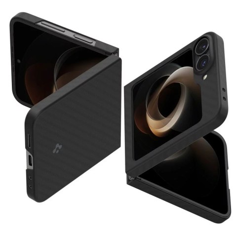 Spigen Etui Spigen AirSkin do Samsung Galaxy Z Flip 6 Aramid Black Spigen Etui Spigen AirSkin do Samsung Galaxy Z Flip 6 Aramid Black