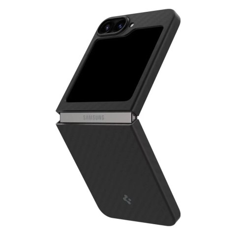 Spigen Etui Spigen AirSkin do Samsung Galaxy Z Flip 6 Aramid Black Spigen Etui Spigen AirSkin do Samsung Galaxy Z Flip 6 Aramid Black