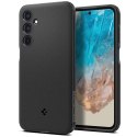 Spigen Etui do Samsung Galaxy A35 5G Spigen Essential SandBlast Case obudowa plecki czarne matowe Matte Black