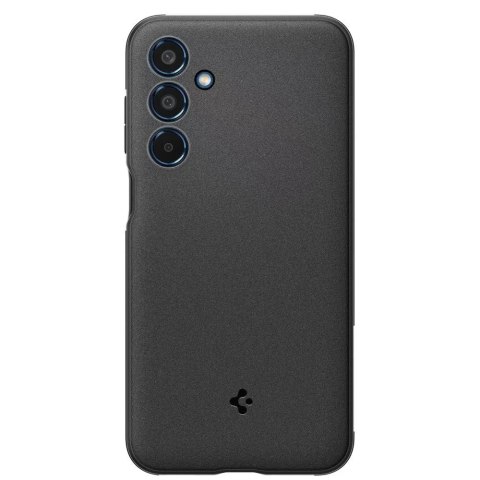 Spigen Etui do Samsung Galaxy A35 5G Spigen Essential SandBlast Case obudowa plecki czarne matowe Matte Black Spigen Etui do Samsung Galaxy A35 5G Spigen Essential SandBlast Case obudowa plecki czarne matowe Matte Black