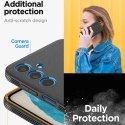 Spigen Etui do Samsung Galaxy A35 5G Spigen Essential SandBlast Case obudowa plecki czarne matowe Matte Black