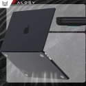 Alogy Etui do Apple Macbook Air 13 13.3" - 2018-2021 (M1 A2337/A2179/A1932) Alogy AirGuard™ Elastyczna obudowa Matowa Czerń
