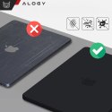 Alogy Etui do Apple Macbook Air 13 13.3" - 2018-2021 (M1 A2337/A2179/A1932) Alogy AirGuard™ Elastyczna obudowa Matowa Czerń